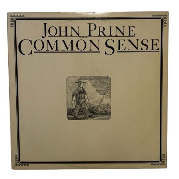 JOHN PRINE “Common Sense” LP/Atlantic SD 18127 1975 Vinyl Record - Picture 1 of 8